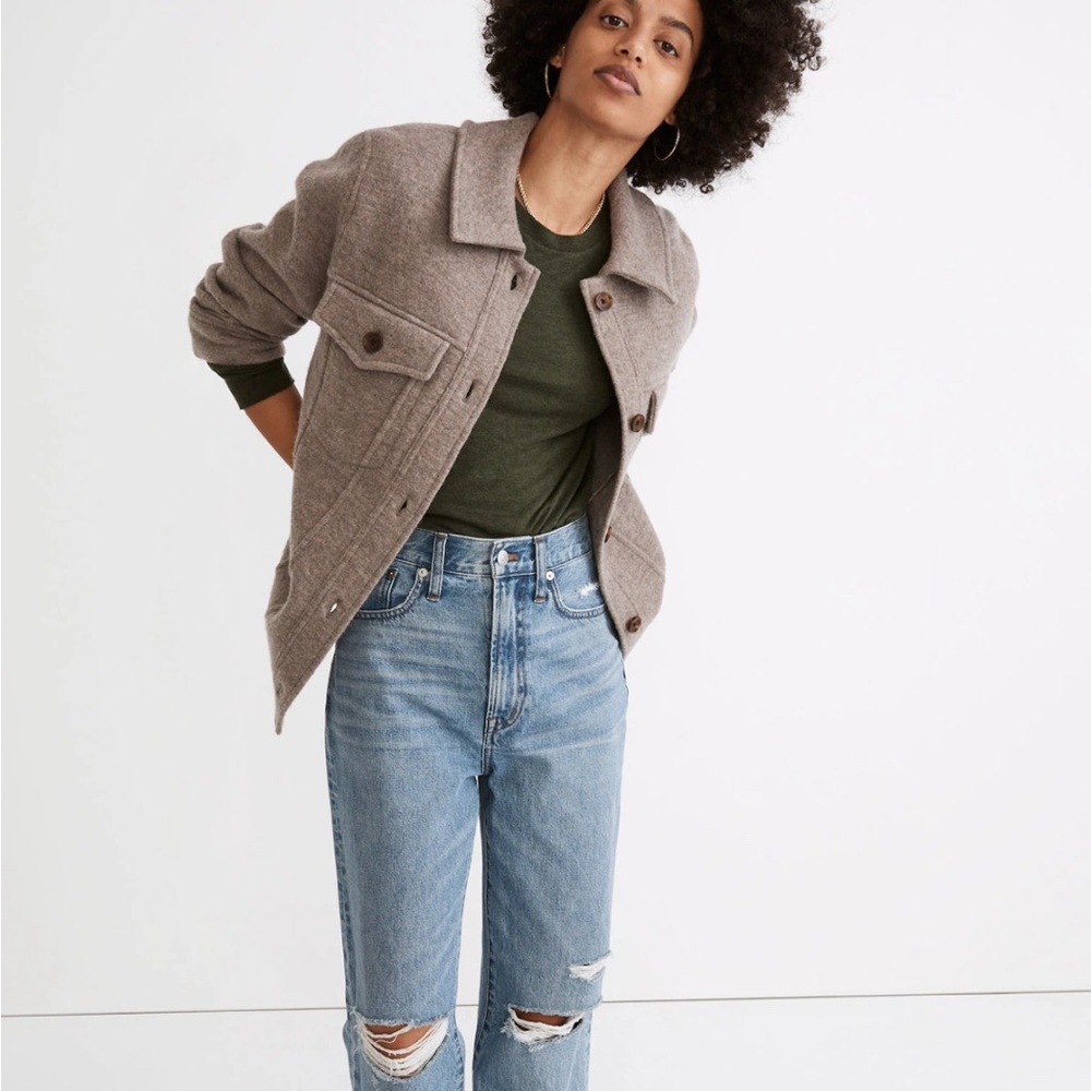 Madewell Boiled Wool Jacket